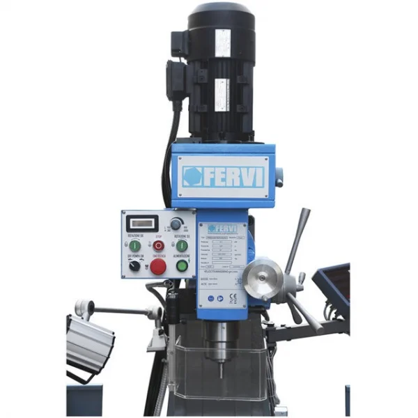 Fervi f050i fresatrice verticale a testa veloce con inverter - dettaglio 2