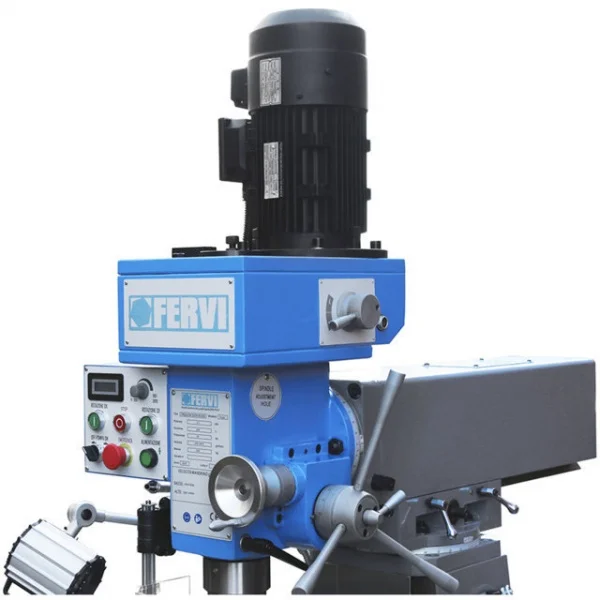 Fervi f050i fresatrice verticale a testa veloce con inverter - dettaglio 3