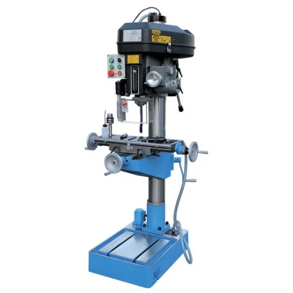 Fervi t052/400vda trapano fresa a colonna 400 v con discesa automatica - dettaglio 1