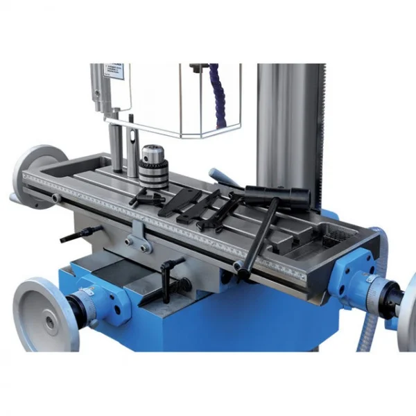 Fervi t052/400vda trapano fresa a colonna 400 v con discesa automatica - dettaglio 4