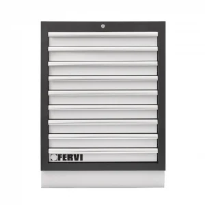 Fervi a007/20 cassettiera fissa con 9 cassetti - dettaglio 1