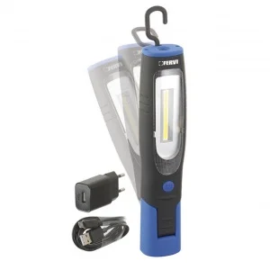 Fervi 0401 lampada magentica ricaricabile a led cob - dettaglio 1