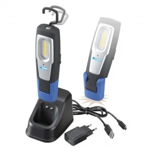Fervi 0693a lampada a led ricaricabile magnetica 600 lm - dettaglio 1