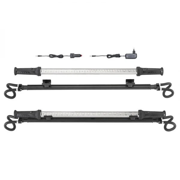 Fervi 0840 lampada magnetica a led con ganci estendibili - dettaglio 1