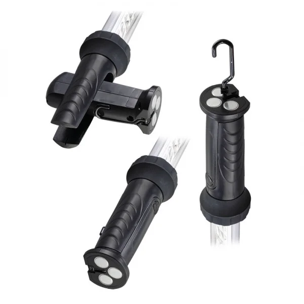 Fervi 0840 lampada magnetica a led con ganci estendibili - dettaglio 3