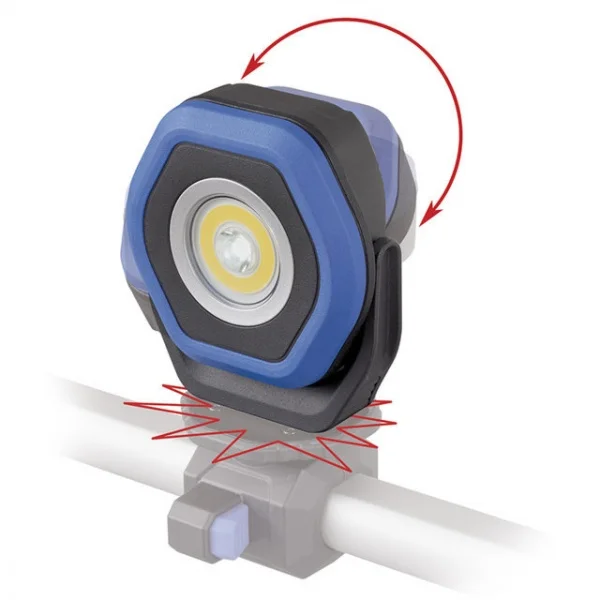 Fervi 0900 lampada con base magnetica led 1400 lm - dettaglio 3