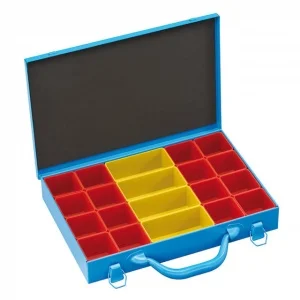 Fervi 0423/1 valigetta portaminuteria con 20 contenitori 0423/1 - dettaglio 1