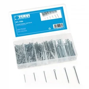 Fervi 0294 assortimento coppiglie in acciaio 555 pz. 0294 - dettaglio 1