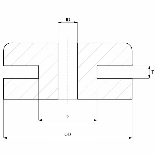 Fervi 0465 assortimento passacavi in gomma 180 pz. 0465 - dettaglio 2