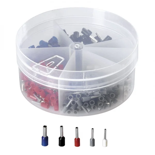 Fervi 0877 assortimento di terminali in cassetta 400 pz. 0877 - dettaglio 1
