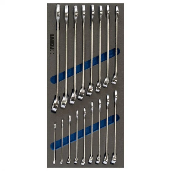 Fervi tm01/001 termoformato morbido con assortimento 17 pz. tm01/001 - dettaglio 1