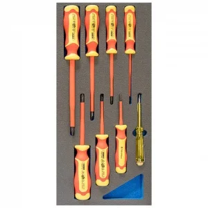 Fervi tm01/026 termoformato morbido con utensili isolati 8 pz. tm01/026 - dettaglio 1