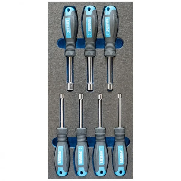 Fervi tm01/028 termoformato morbido con assortimento 7 pz. tm01/028 - dettaglio 1