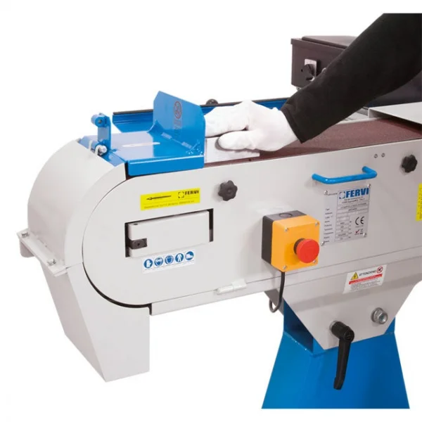 Fervi 0691/400v levigatrice a nastro inclinabile 400 v - dettaglio 2