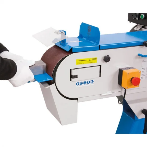 Fervi 0691/400v levigatrice a nastro inclinabile 400 v - dettaglio 3