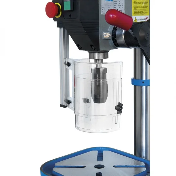 Fervi 0752cm3 trapano a colonna con trasmissione a cinghia 230 v - dettaglio 2