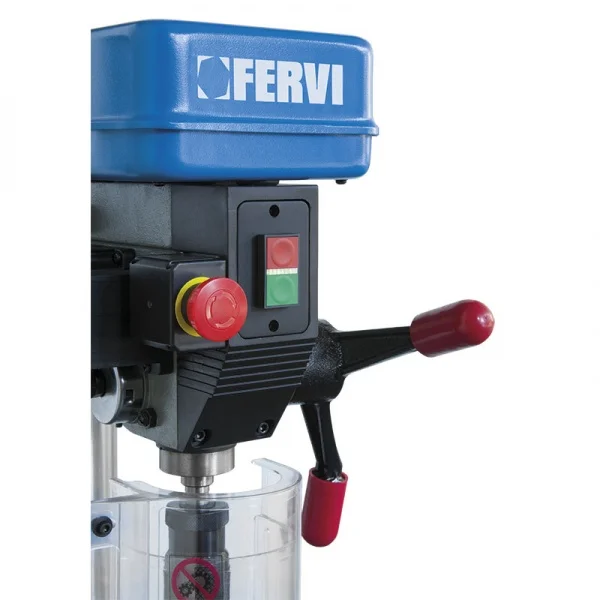 Fervi 0752cm3 trapano a colonna con trasmissione a cinghia 230 v - dettaglio 3
