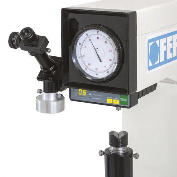 Fervi d018 durometro da banco motorizzato rockwell, brinell e vickers - dettaglio 2