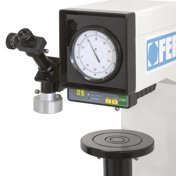 Fervi d018 durometro da banco motorizzato rockwell, brinell e vickers - dettaglio 4