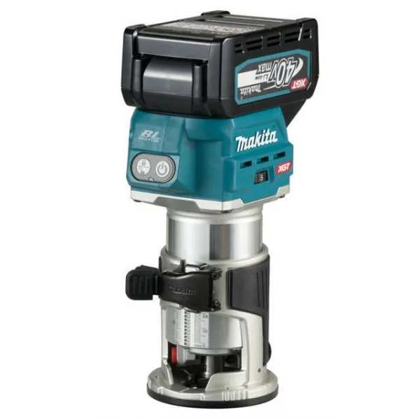 Makita rt001gm205 rifilatore multifunzione xgt 40 v con due batterie - dettaglio 1