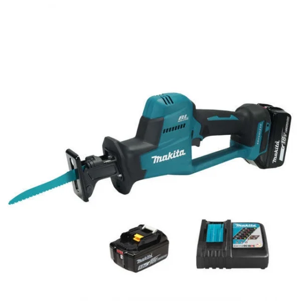 Makita djr189rtj seghetto dritto brushless 18 v con due batterie - dettaglio 4