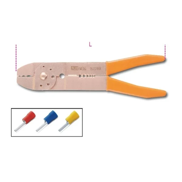 Beta 1602ba pinza per capicorda preisolati antiscintilla 016020801 - dettaglio 1