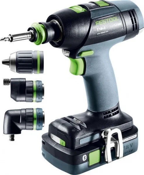 Festool t 18+3 hpc 4,0 i-set trapano avvitatore a batteria 18 v - dettaglio 3