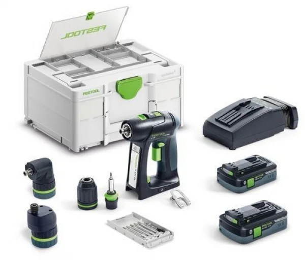 Festool c 18 hpc 4,0 i-set trapano avvitatore a batteria 18 v - dettaglio 1