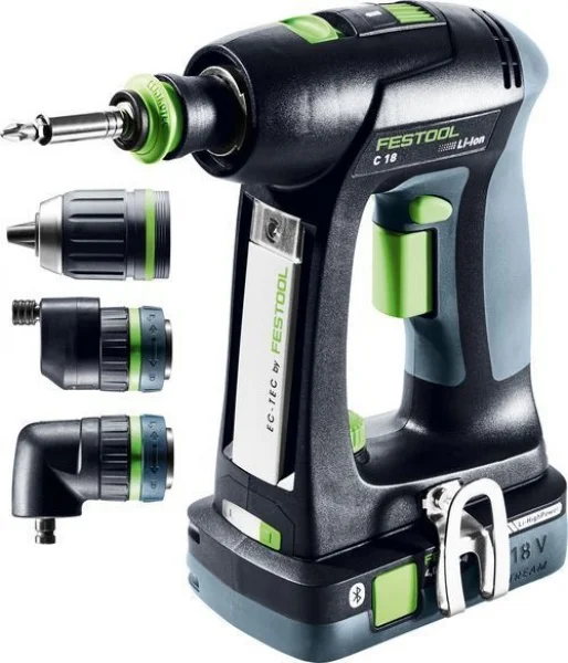Festool c 18 hpc 4,0 i-set trapano avvitatore a batteria 18 v - dettaglio 2