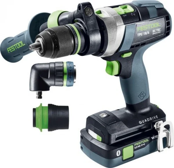 Festool TPC 18/4 5,0/4,0 I-Set Trapano a percussione a batteria 18 V - 577621