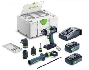 Festool tpc 18/4 5,0/4,0 i-set/xl trapano a percussione a batteria 18 v - dettaglio 1