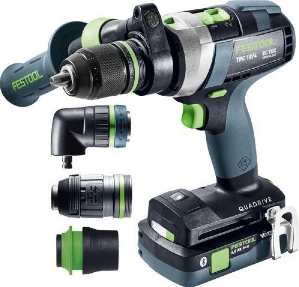 Festool tpc 18/4 5,0/4,0 i-set/xl trapano a percussione a batteria 18 v - dettaglio 2