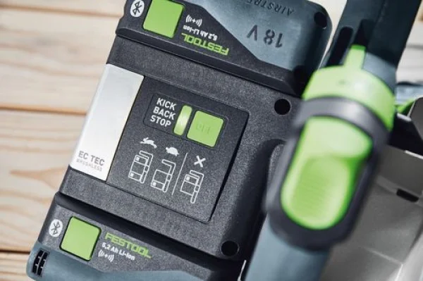 Festool tsc 55 5,0 kebi-plus/xl sega ad affondamento a batteria 18 v - dettaglio 3