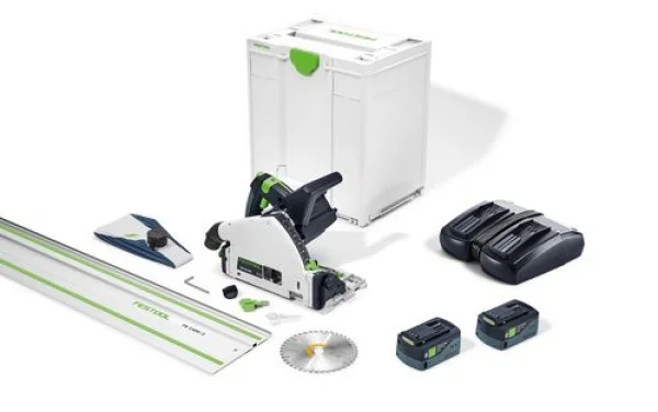 Festool tsc 55 5,0 kebi-plus/xl-fs sega ad affondamento a batteria 18 v con binario - dettaglio 1