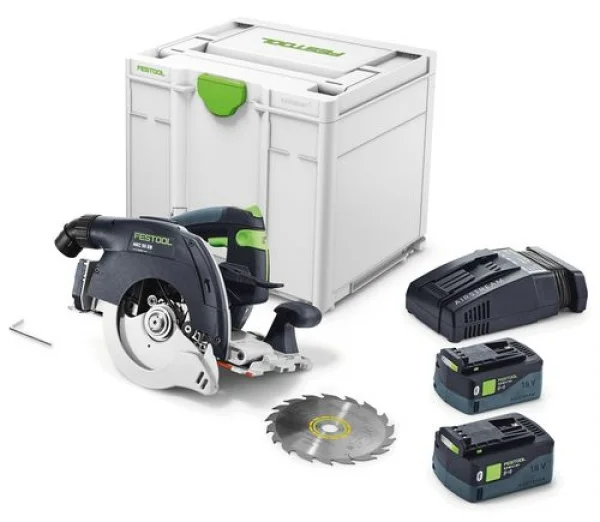 Festool hkc 55 5,0 ebi-plus-sca sega circolare a batteria 18 v con binario - dettaglio 1