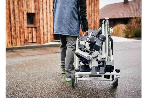 Festool KSC 60 EB 5,0 I-UG-Set Troncatrice radiale a batteria KAPEX 36 V con carrello - 577666