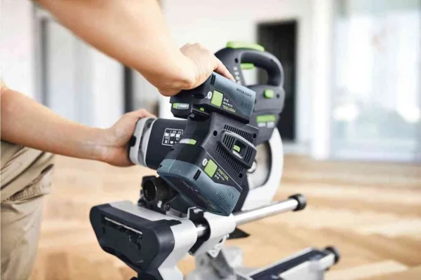 Festool KSC 60 EB 5,0 I-UG-Set Troncatrice radiale a batteria KAPEX 36 V con carrello - 577666