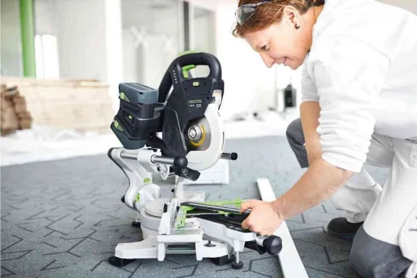 Festool KSC 60 EB 5,0 I-UG-Set Troncatrice radiale a batteria KAPEX 36 V con carrello - 577666