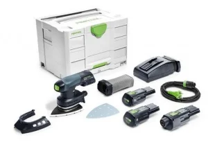 Festool dtsc 400 3,0 i-set levigatrice a delta a batteria 18 v con adattatore - dettaglio 1