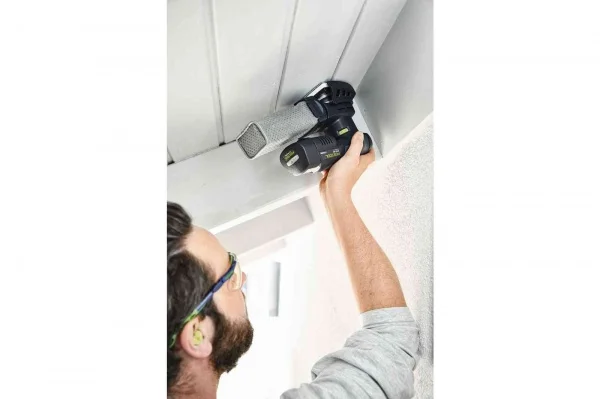 Festool DTSC 400 3,0 I-Set Levigatrice orbitale a Delta a batteria 18 V con adattatore - 577509