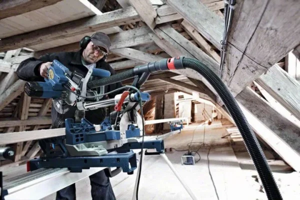 Bosch gcm 8 sjl professional troncatrice radiale da banco 1600 w 216 mm 0601b19101 - dettaglio 2