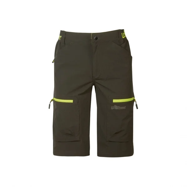 U-power ares pantaloni bermuda da lavoro fu280dg - dettaglio 1