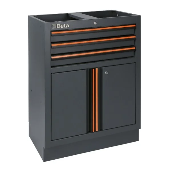 Beta c45pro 2.0 m3a modulo fisso con 3 cassetti e 2 ante - dettaglio 1