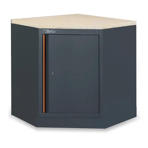 Beta c45pro cai/w modulo angolare inferiore per officina con piano in legno - dettaglio 1