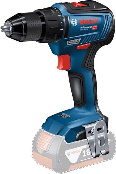 Bosch GSR 18V-55 Trapano avvitatore 18 V senza batterie corpo macchina - 06019H5202
