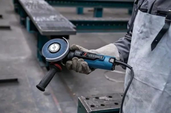 Bosch gws 17-125 psb smerigliatrice angolare 125 mm a filo 1700 w 06017d1700 - dettaglio 5