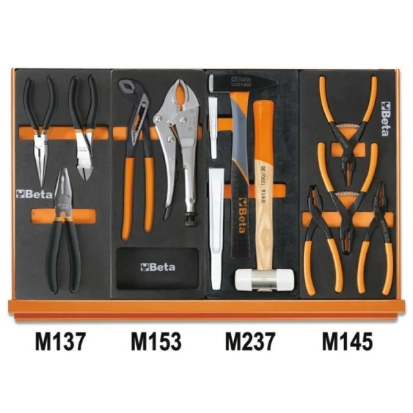 Beta 5904vu/2m assortimento utensili universali in termoformati 144 pz. 059041212 - dettaglio 4
