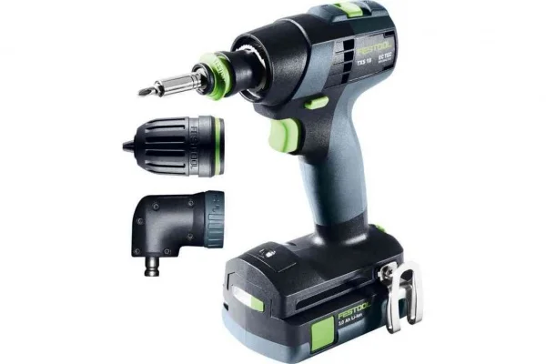 Festool txs 18 c 3,0-set trapano avvitatore brushless a batteria 18 v con accessori 576896 - dettaglio 2