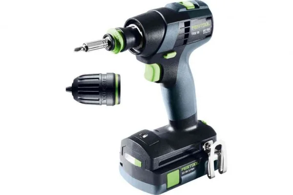Festool txs 18 c 3,0-plus trapano avvitatore brushless a batteria 18 v 576895 - dettaglio 2
