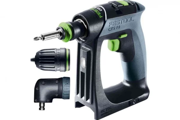Festool cxs 18-basic-set trapano avvitatore 18 v brushless senza batteria con accessori 577333 - dettaglio 2